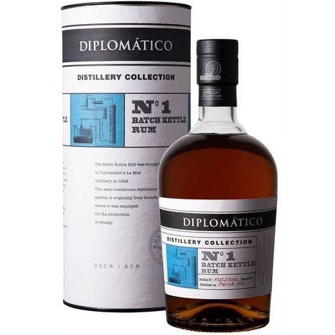 Diplomático Distillery Collection No.1 BATCH KETTLE Rum 47% 0,7 l (tuba)