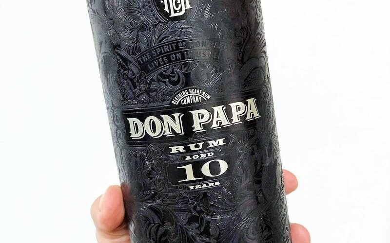 Don Papa 10y 43% 0,7 l krásná černá tuba