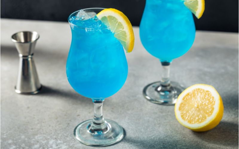 Drink Blue Hawaiian