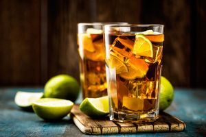 Rum Mule - rumový koktejl (Diplomático Mantuano)