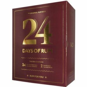 24 Days of Rum Rumový kalendář 2021 41,2% 24 x 0,02 l (dárkové balení 2 sklenice)