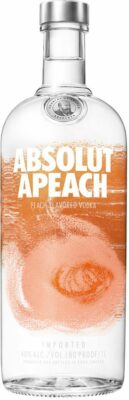 Absolut Peach 1 l (holá láhev)