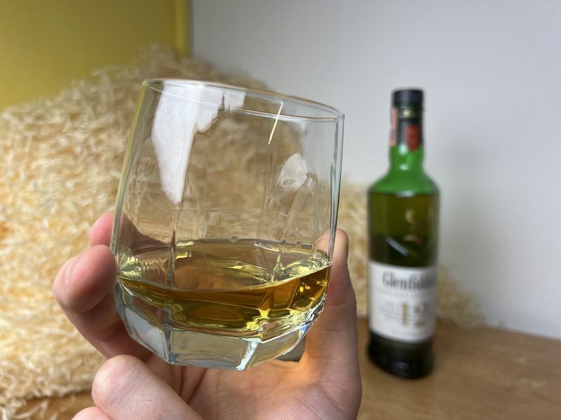 whisky Glenfiddich 12y degustace