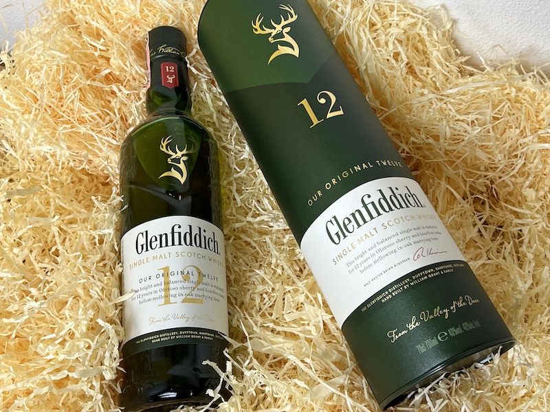 whisky Glenfiddich 12y tuba