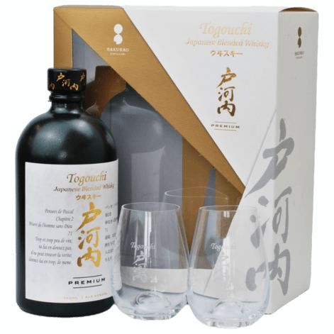 Togouchi Premium + 2 skleničky 40% 0,7L