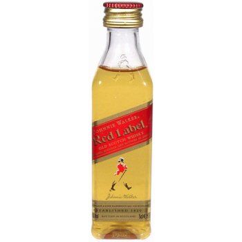 Johnnie Walker Red Label 40% 0,05 l (holá láhev)