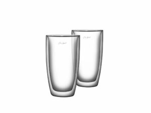 Lamart VASO termo sklenice na latté 380 ml, 2 ks