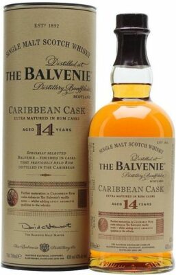 Balvenie Old Carribean Cask 14y 43% 0,7 l (holá láhev)