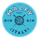 Malfy Gin - modré logo italské značky