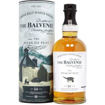 The Balvenie The Week of Peat 14y 48,3% 0,7 l (tuba)