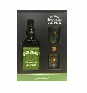 Jack Daniel’s Apple 35% 0,7 l (dárkové balení 2 sklenice)