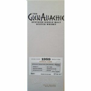 GlenAllachie PX Hogshead 1989 Cask no. 6117 50,7% 0,7 l (kazeta)