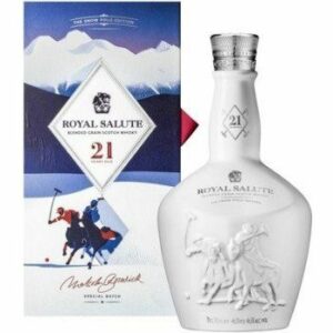 Chivas Regal Royal Salute Snow Polo Edition LE 21y 46,5% 0,7 l (holá láhev)
