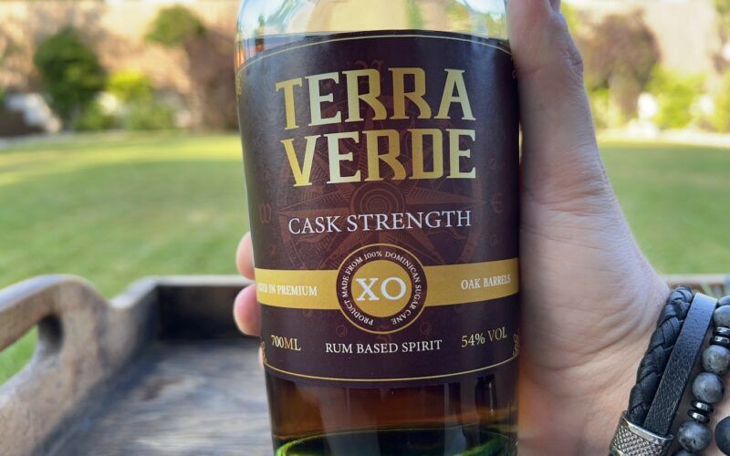 Terra Verde XO Cask Strength detail etikety