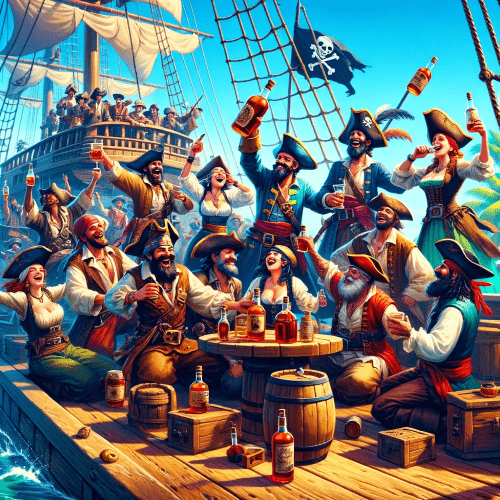 Piráti a rum - podstata Zlatého věku pirátství