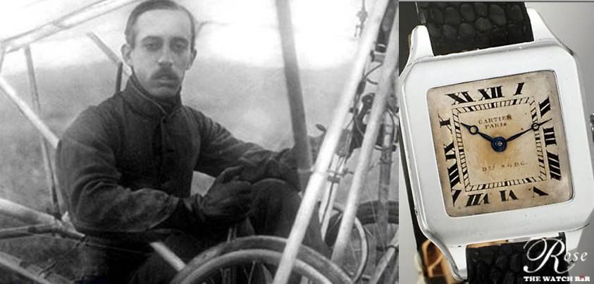 Náramkové hodinky Santos Dumont od Cartiera