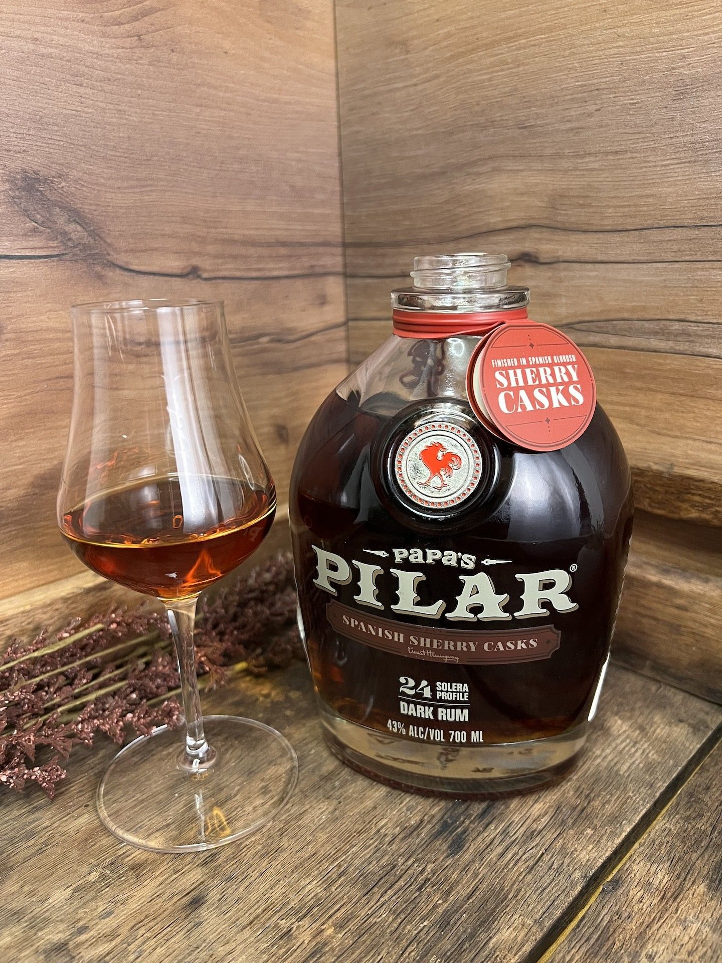 Papa's Pilar Spanish Sherry Casks rum