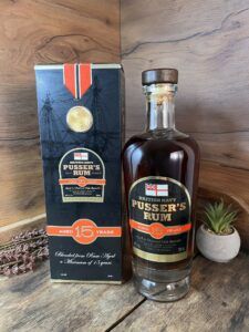 Pusser's Rum 15 karton a láhev