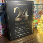 Rumový adventní kalendář 24 Days of Rum 2024 Black edition: 24 rumových vzorků z 24 zemí světa