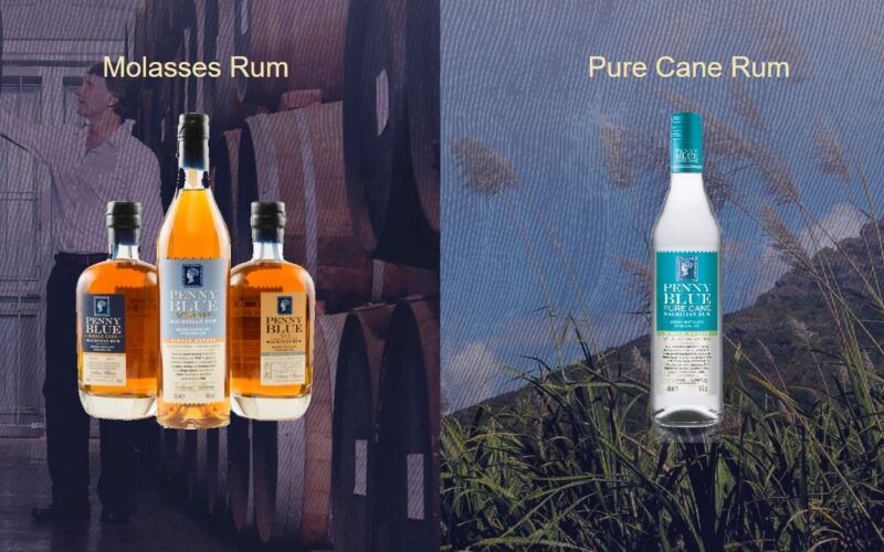 Penny Blue rum - varianty značky