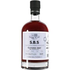 S.B.S. Guyana 1997 SWR Bourbon Cask 48,1% 0,7 l (holá láhev)